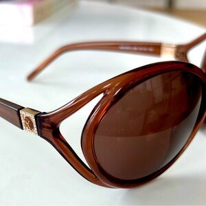 Roberto Cavalli Amber Sunglasses with Gold Detail